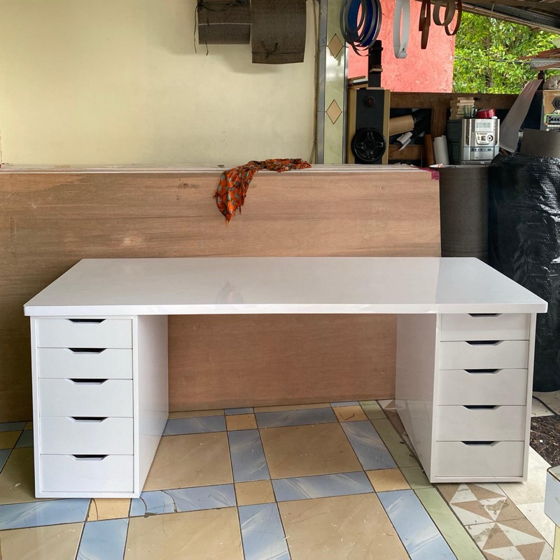 Meja Minimalis - Meja Laci/Drawer - Custom