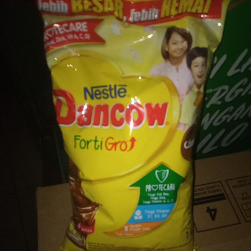 

Dancow fortigro coklat 1kg exp feb 2026