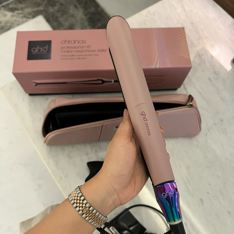 GHD CHRONOS in transcendent pink 100% ORI | Catokan GHD straightener