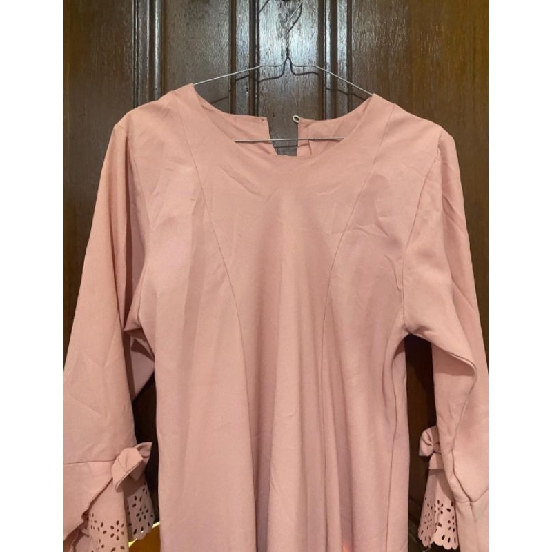 Tunik Wanita Pink Polos