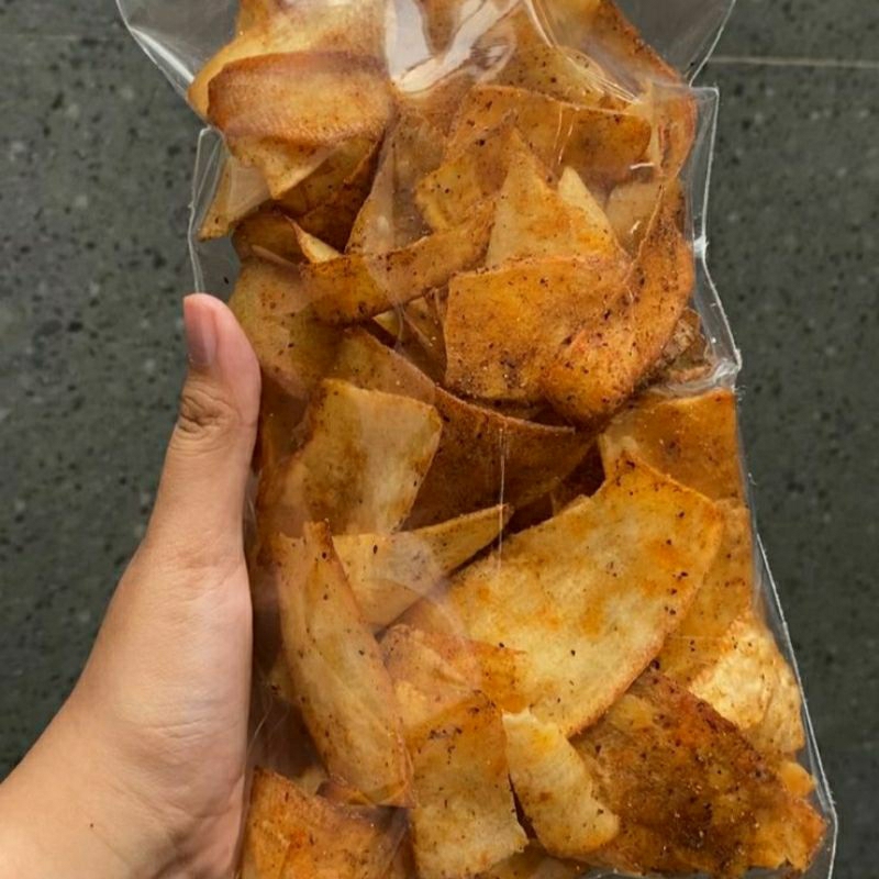 

Keripik Singkong Asin Pedas Gurih