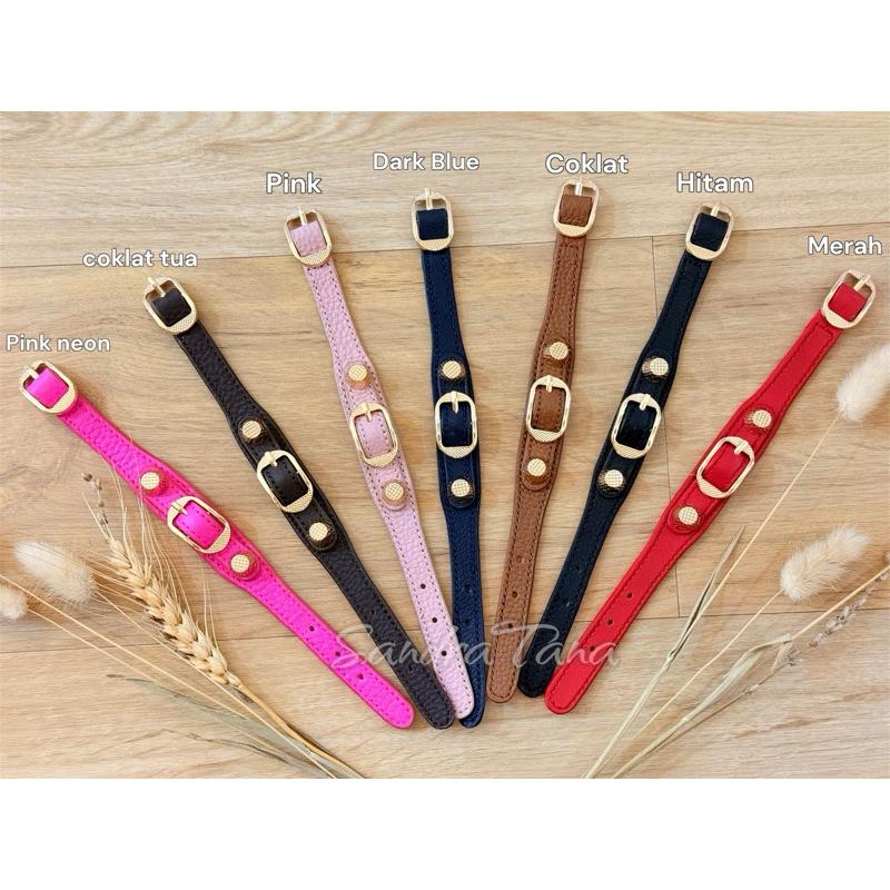 Gelang kulit asli / Gelang / asesoris wanita / Gelang mewah / aksesoris / kulit asli