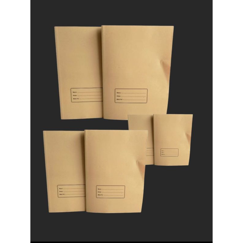 

Sampul Buku Coklat UK kwarto Nama ( perpack isi 20 lembar )