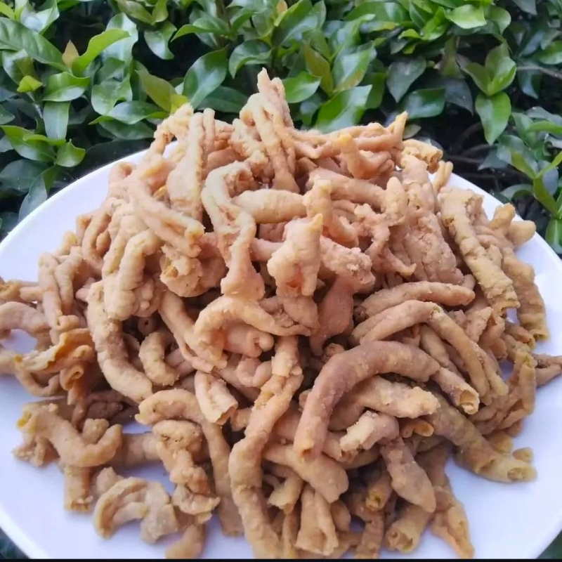 

Keripik Usus Renyah Crispy Original Asin Gurih 250gram