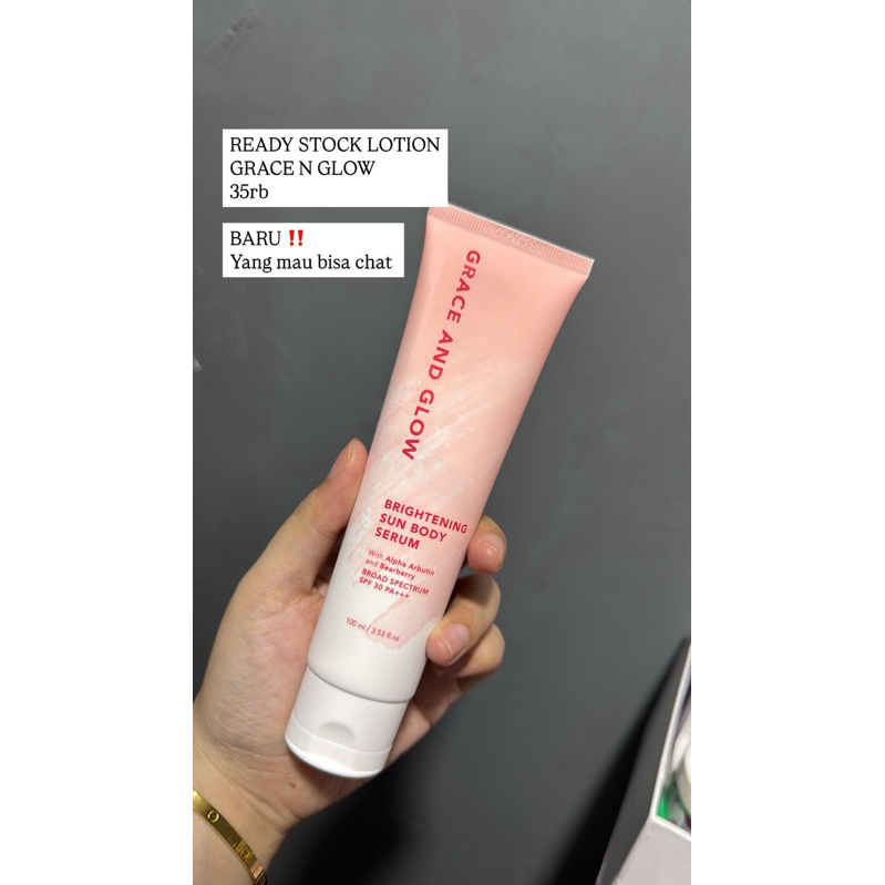 grace n glow body lotion