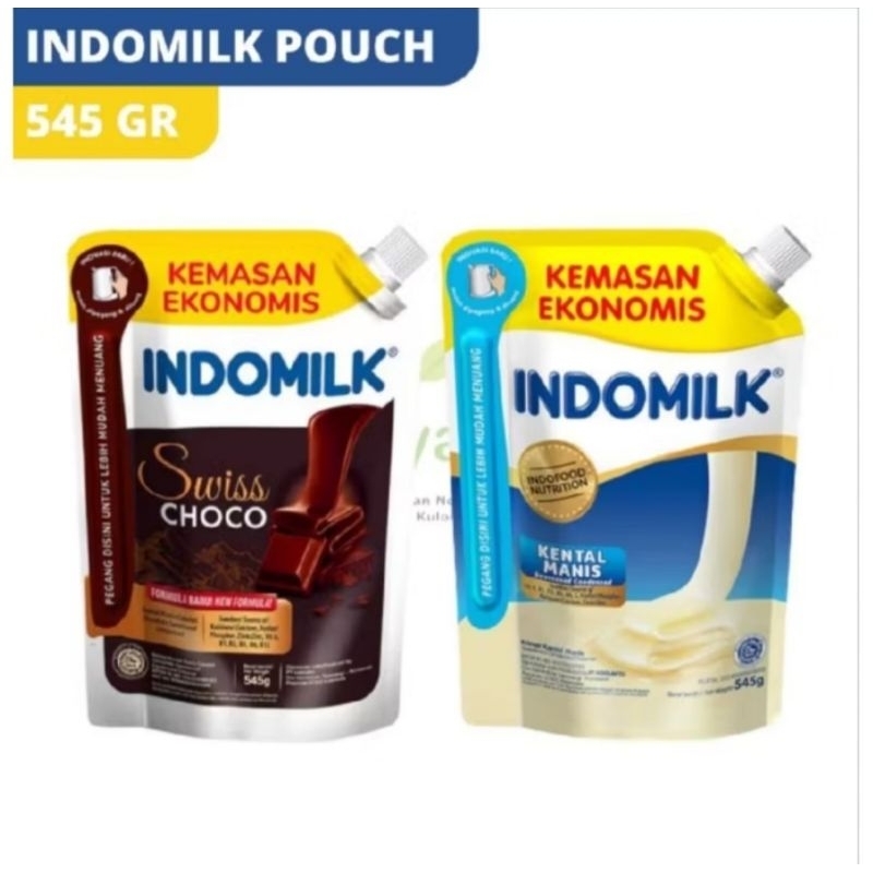 

Indomilk Kental Manis Putih/Coklat 545g