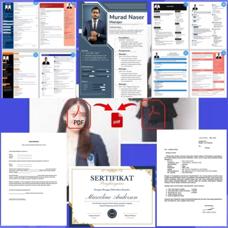 

PEMBUATAN CV ONLINE DAN LAMARAN KERJA