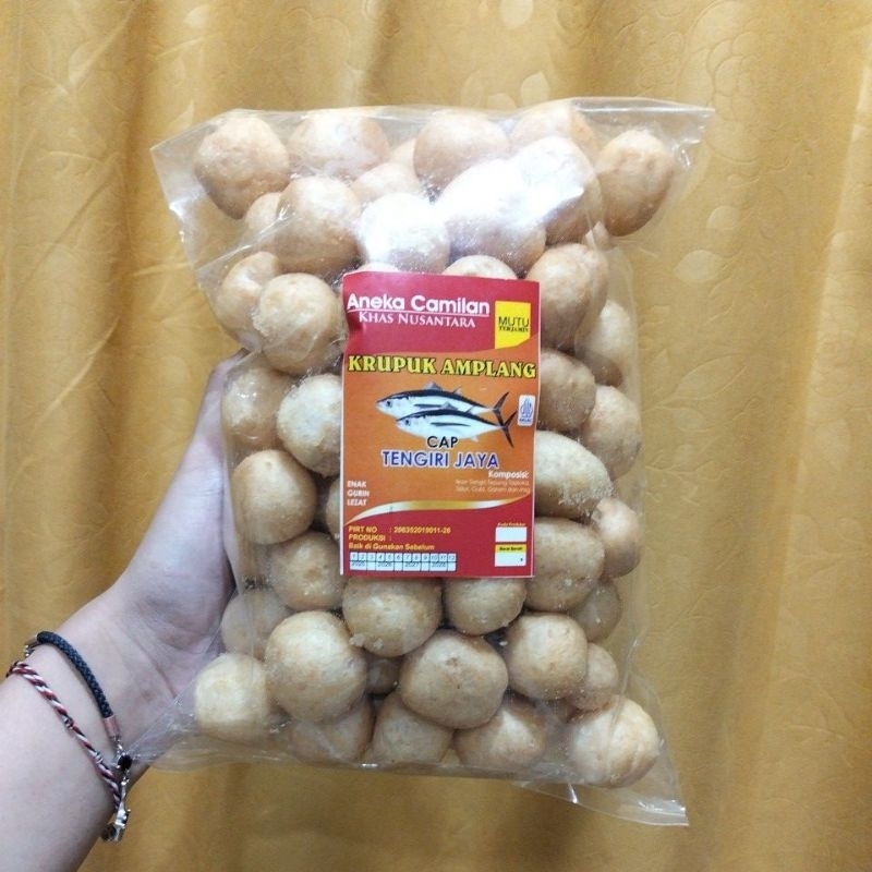

Kerupuk Ikan Tenggiri 135 gram - Ampiran Camilan Djowo