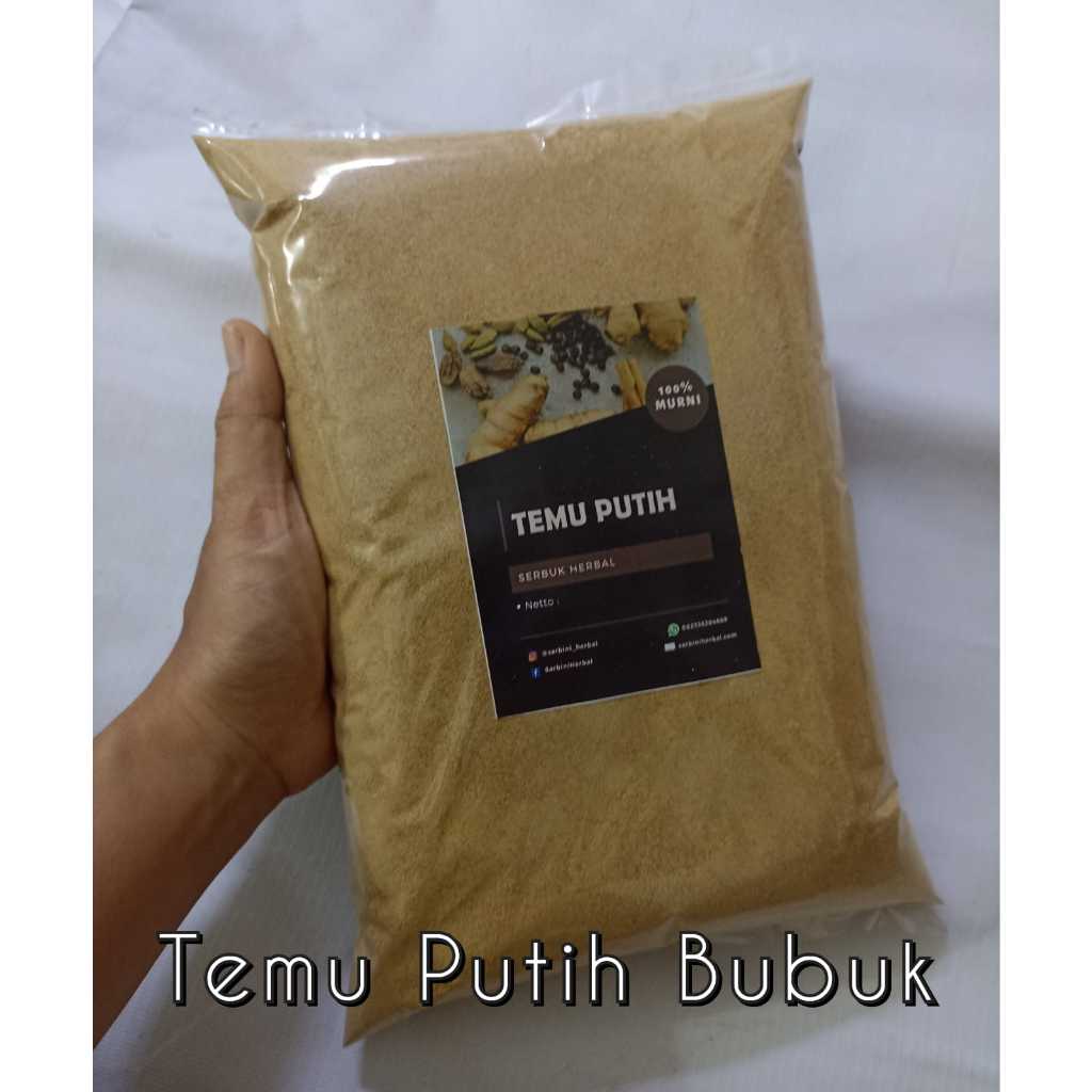 

Temu Putih Bubuk 100 gram / 250 gram / Serbuk Temu Putih Garansi Terjamin 100% Asli Murni / Ekstrak Temu Putih / Simplisia Kering Temu Putih / Jamu Herbal Temu Putih Tradisional / Bahan Herbal 100% Alami