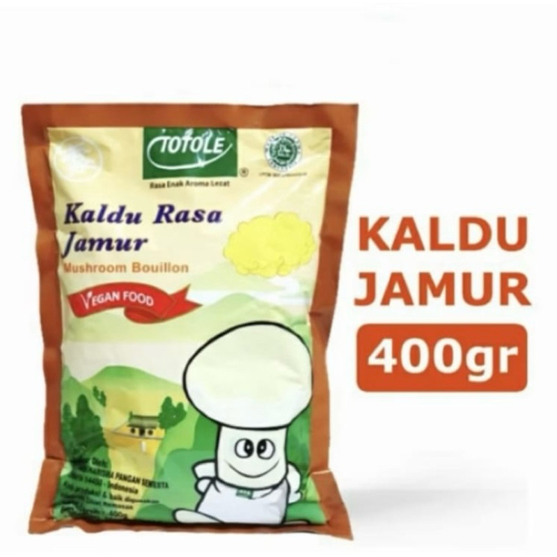 

Bumbu Kaldu Jamur Totole 400 gr / Perasa Vegetarian Non MSG Mokucing