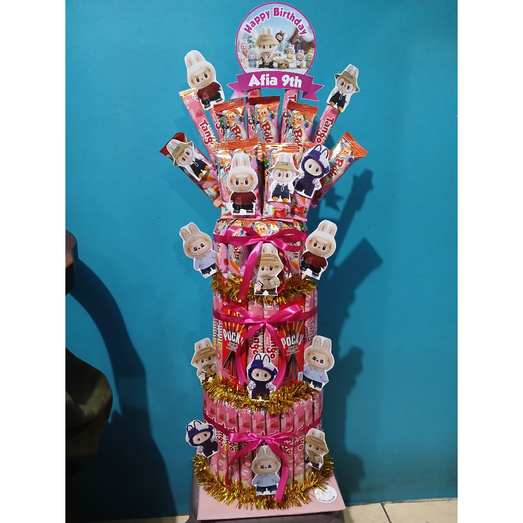 

TERMURAH! Snack Tower Ulang Tahun/Kado bisa instan dan sameday