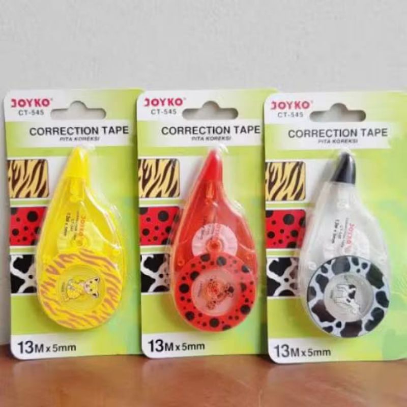 

tipe-ex kertas / Correction tape joyko CT-545 13 meter (12pcs)