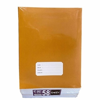 

BUKU TULIS MEREK OKEY 58 LEMBAR / BUKU TULIS MEREK OKEY COVER KULIT KRAFT