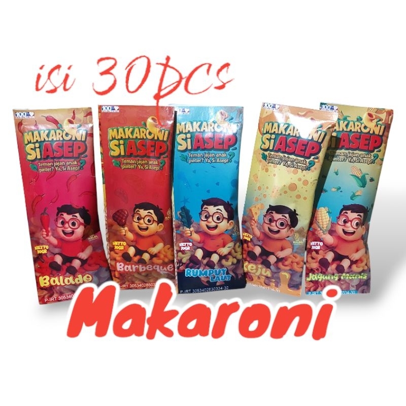 

Makaroni Si Asep Isi 30Pcs