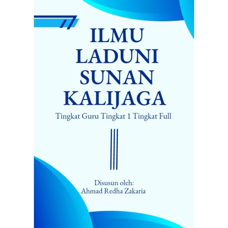 Ilmu Laduni Sunan Kalijaga Tingkat Guru 1