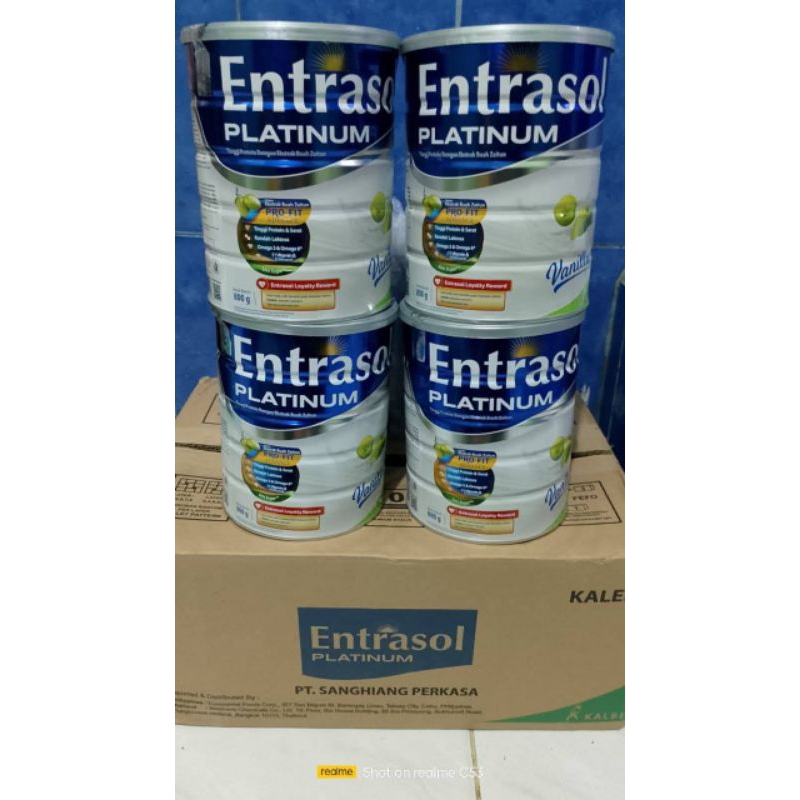 

Entrasol Platinum Rasa Vanilla 800Gr