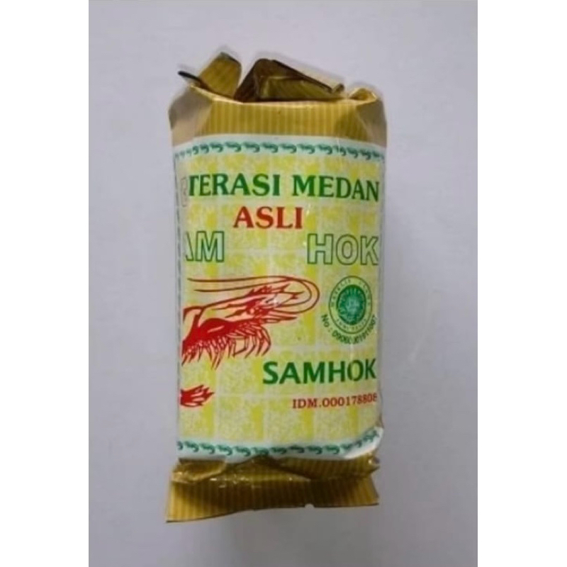 

Terasi Udang Samhok Besar / Terasi Medan Asli / Terasi Bulat / Trasi Roll Sam Hok 140g gr gram