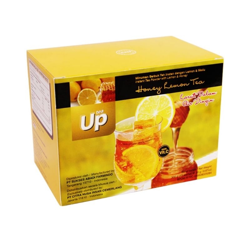

CNI Up Honey Lemon Tea 15 sachet menyegarkan dan menambah energi