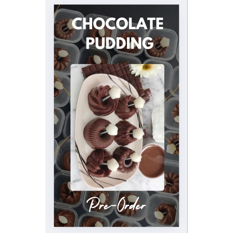 

choco pudding homemade tanpa pengawet. Pudding lembut dan manisnya pas yang bikin nagih. Kiriman gojek/grab instan