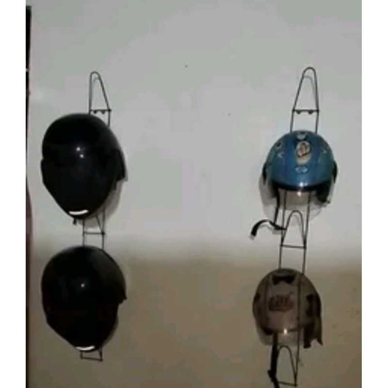 Pesona_Mimin Rak Helm Minimalis Tempat Helm Gantungan Helm Estetik Cantolan Helm Portable