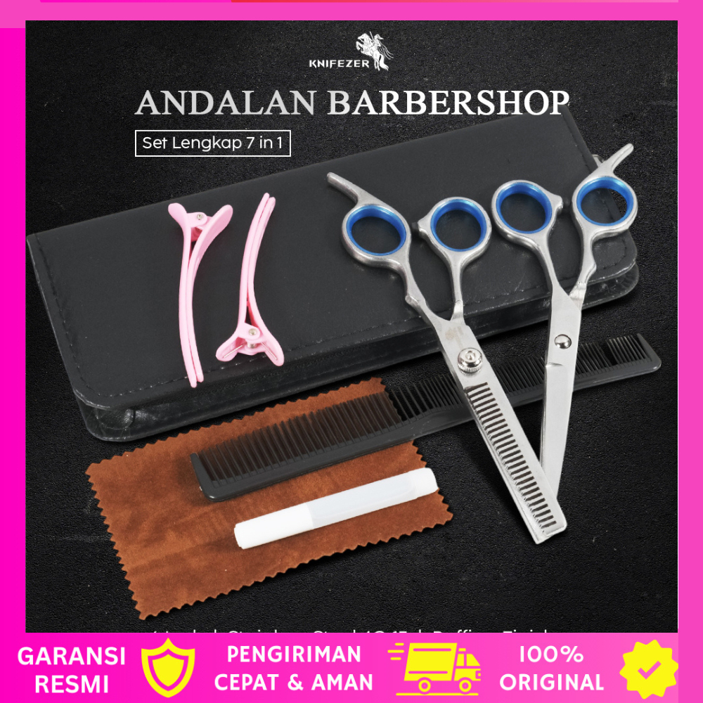 Set Gunting Rambut Salon Profesional Biutte.co  Peralatan Set Gunting Rambut Salon Profesional