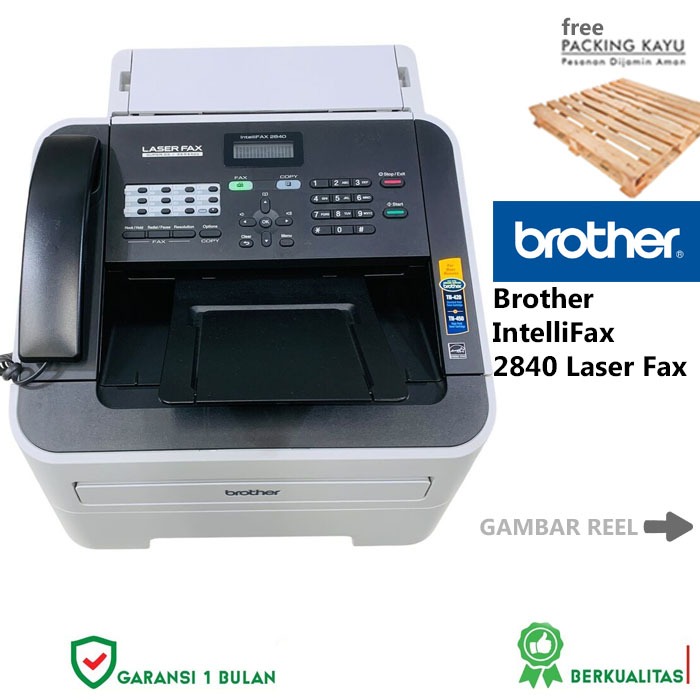 brother FAX 2840 - printer - printer hitam putih - printer brother - printer second berkualitas - pr