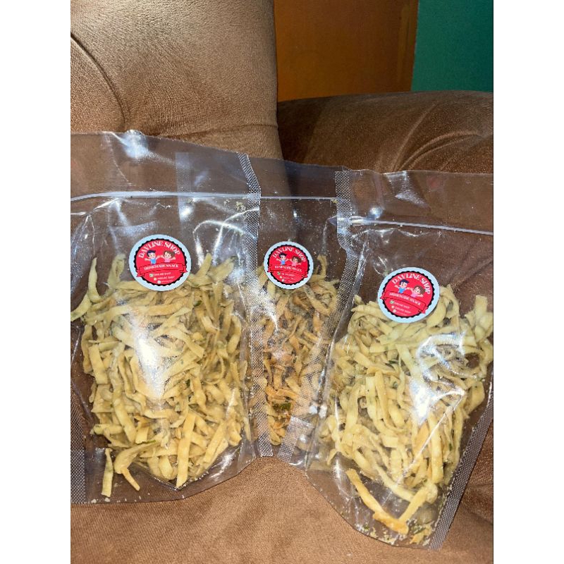 

Stick Bawang / Pangsit Bawang Asin Gurih Renyah 500 Gram