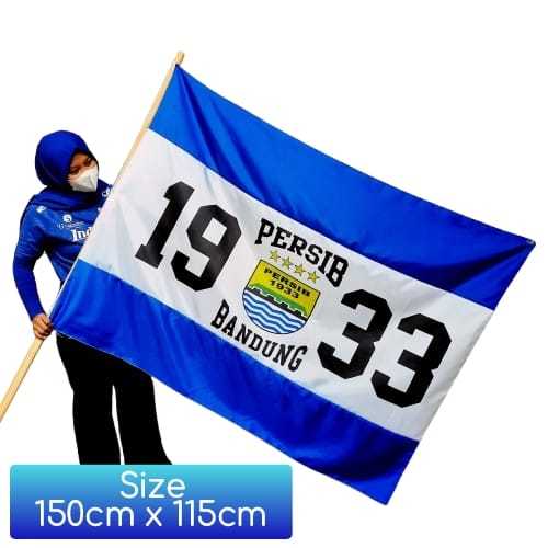 1999 BENDERA PERSIB JUMBO KOMBINASI 1933 115x150cm