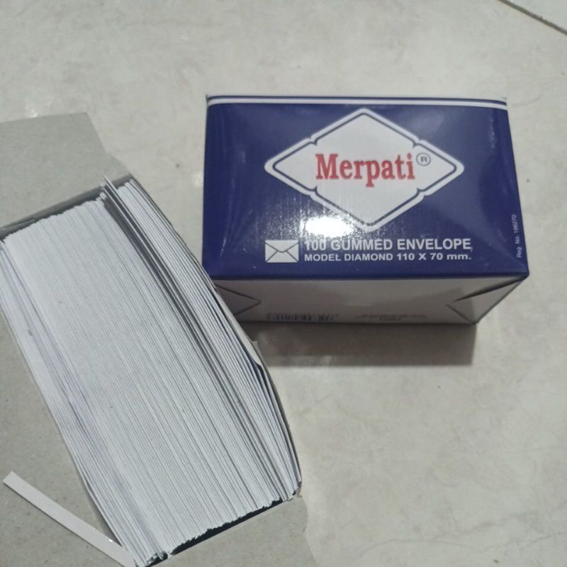 

Amplop Putih Polos Amplop Merpati Isi 100pc Amplop Kecil Model Diamond 110X70mm