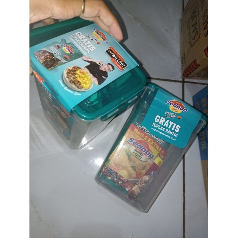 

kecap sedap 520ml free toples