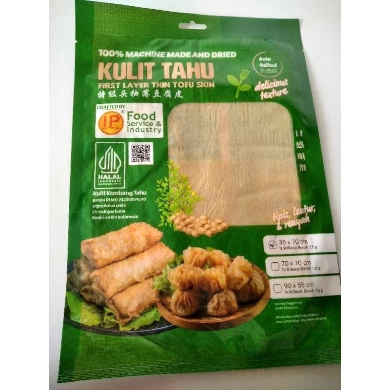 

Kulit Kembang Tahu Halal Untuk Ekado Dimsum Gohyong