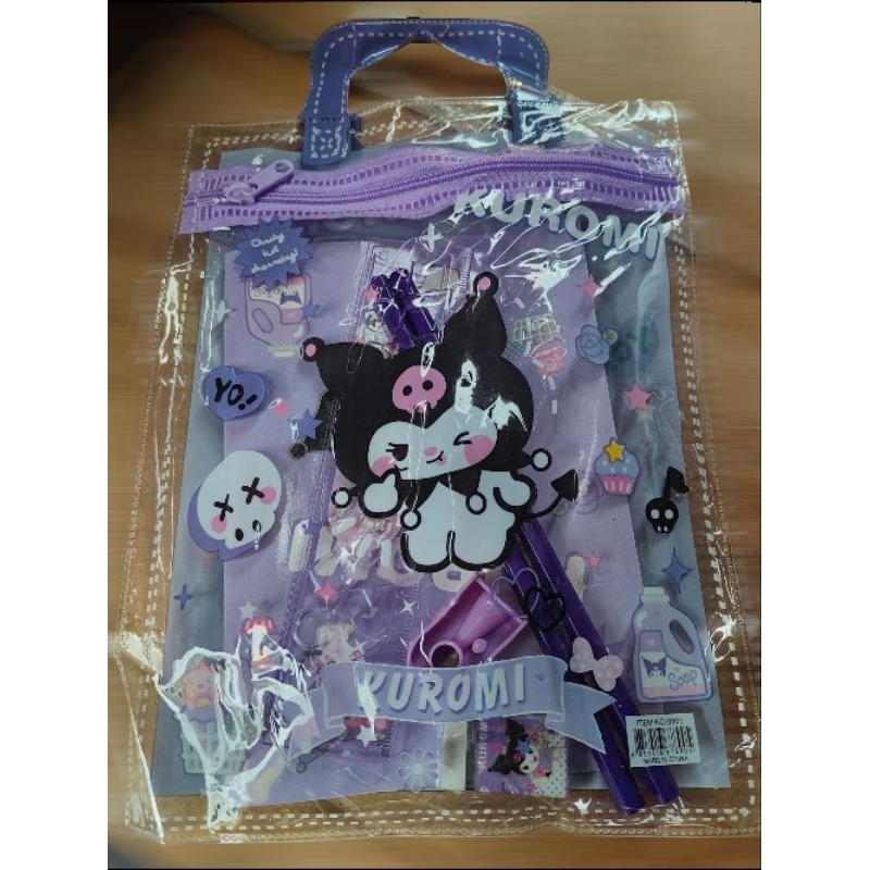 

PENSIL SET SANRIO MELODY CINNAMOROL DAN KUROMI