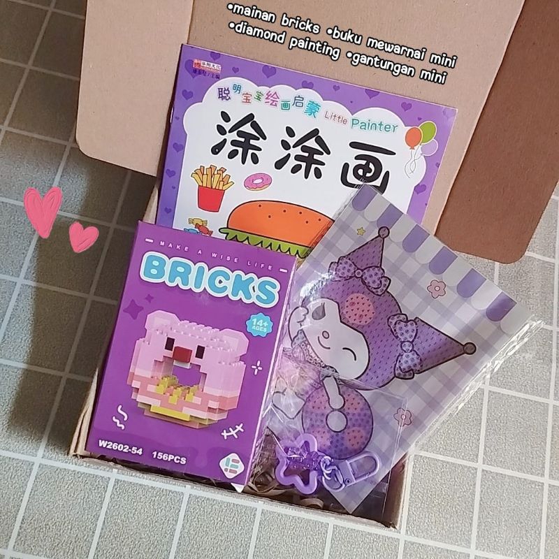 Hampers Kids / Kado Unik untuk anak perempuan / kado ulang tahun anak / kado anak perempuan