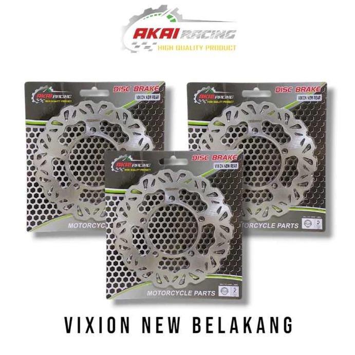 Promo Piringan Cakram Belakang Vixion New Piringan Cakram Variasi Vixion Model Standar 220mm Merk Ak