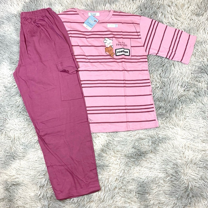 Tebobok - Kargo Forever Sweet Baju Tidur Dewasa | Baju Tidur Wanita | Piyama Dewasa Wanita | Cod | N