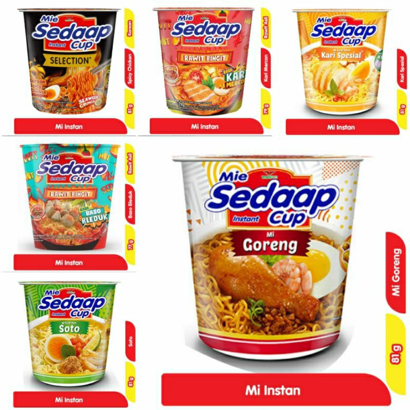 

Sedaap Mie Instant Cup