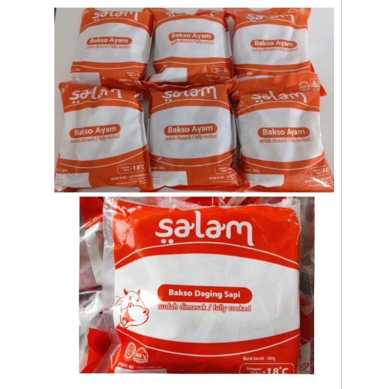 

Pentol Bakso Salam Ayam / sapi (500gr)