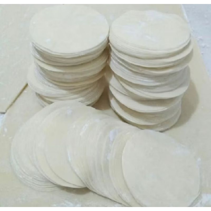 

kulit dimsum 1kg ukuran 8cn