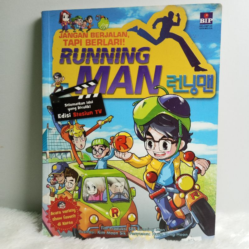 Komik Running Man Reality Show Korea