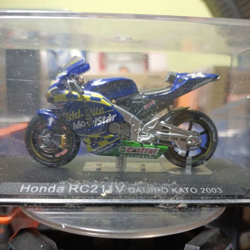 Ixo Deagostini 1/24 Honda RC211V Daijiro Kato 2003