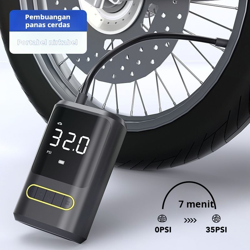 pompa angin ban motor portable pompa ban electric pompa sepeda dan motor pompa ban elektrik pompa ba