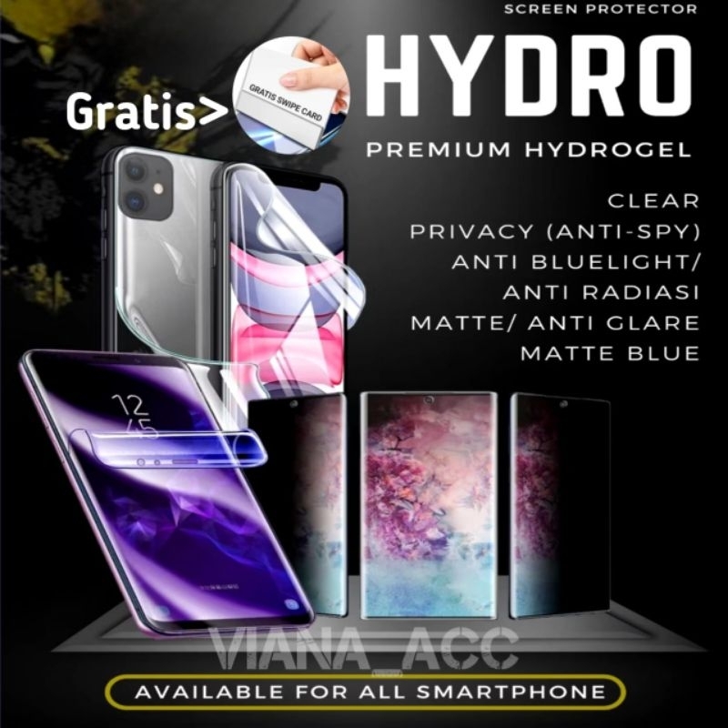 HYDROGEL HD OPPO RENO 11 PRO 5G 11 5G 11F 5G 10 PRO PLUS 5G 10 PRO 5G 10 TG RENO 4 4F 4 PRO 3 3 PRO 