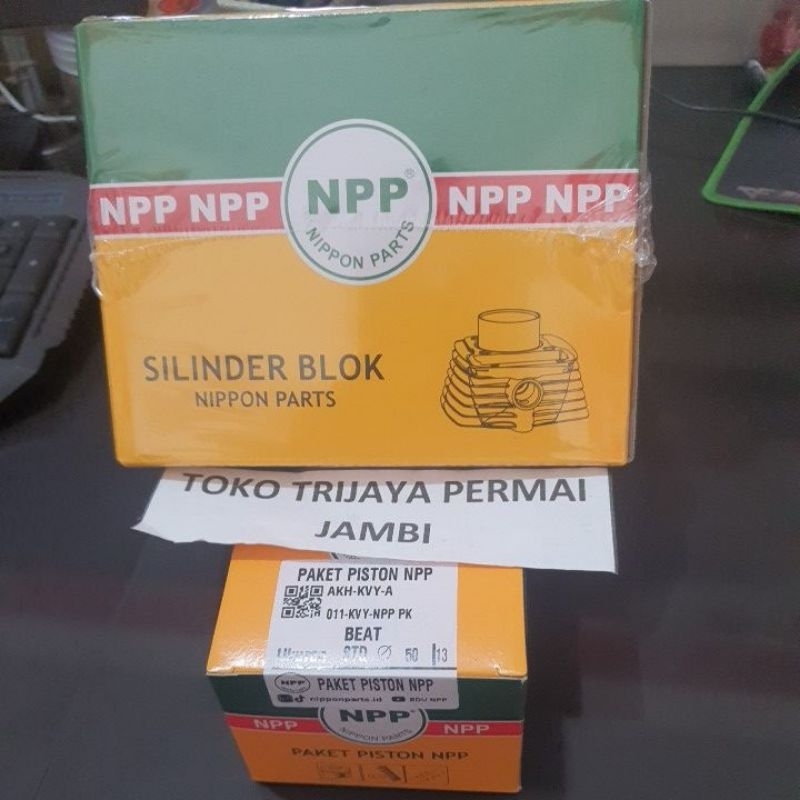 BLOK BEAT KARBU DAN PISTON KIT BEAT KARBU