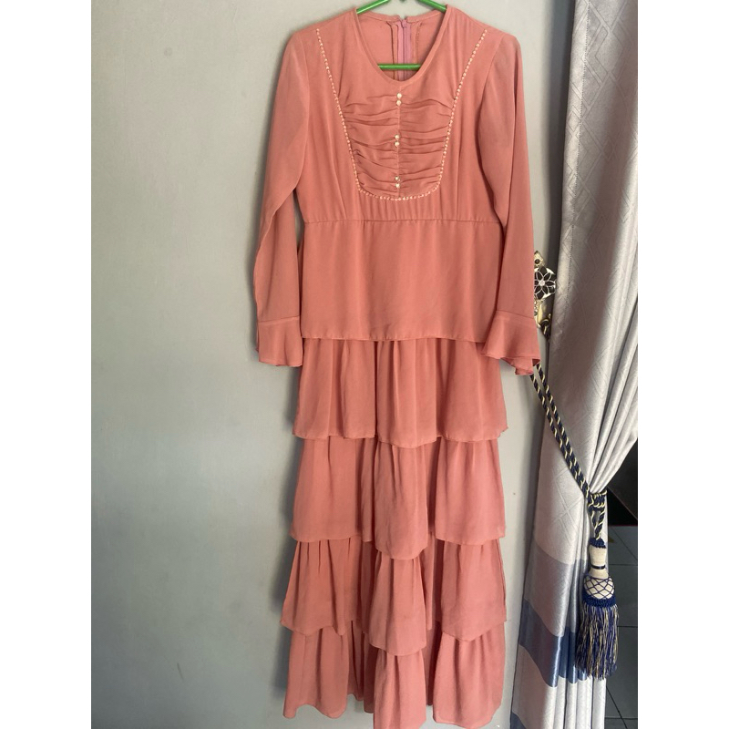 PRELOVED DRESS PESTA MUSLIMAH | GAUN MUSLIMAH