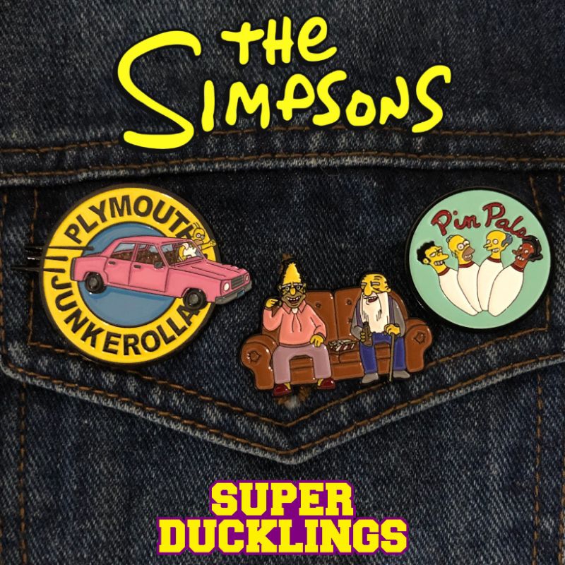 The Simpsons Enamel Pin / Bros Pin The Simpsons