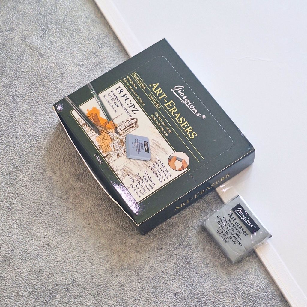 

GIORGIONE Art Eraser – Kneadable Eraser Penghapus Lembut untuk Sketsa & Detail Seni