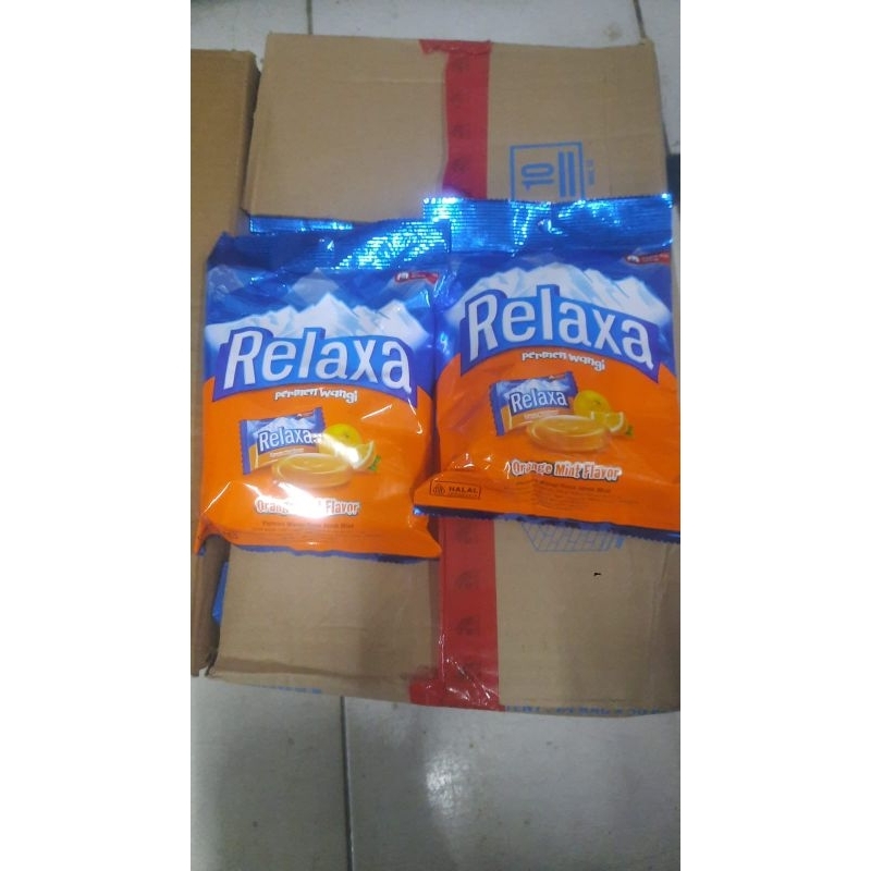 

RELAXA ORANGE MINT BAG 125GR
