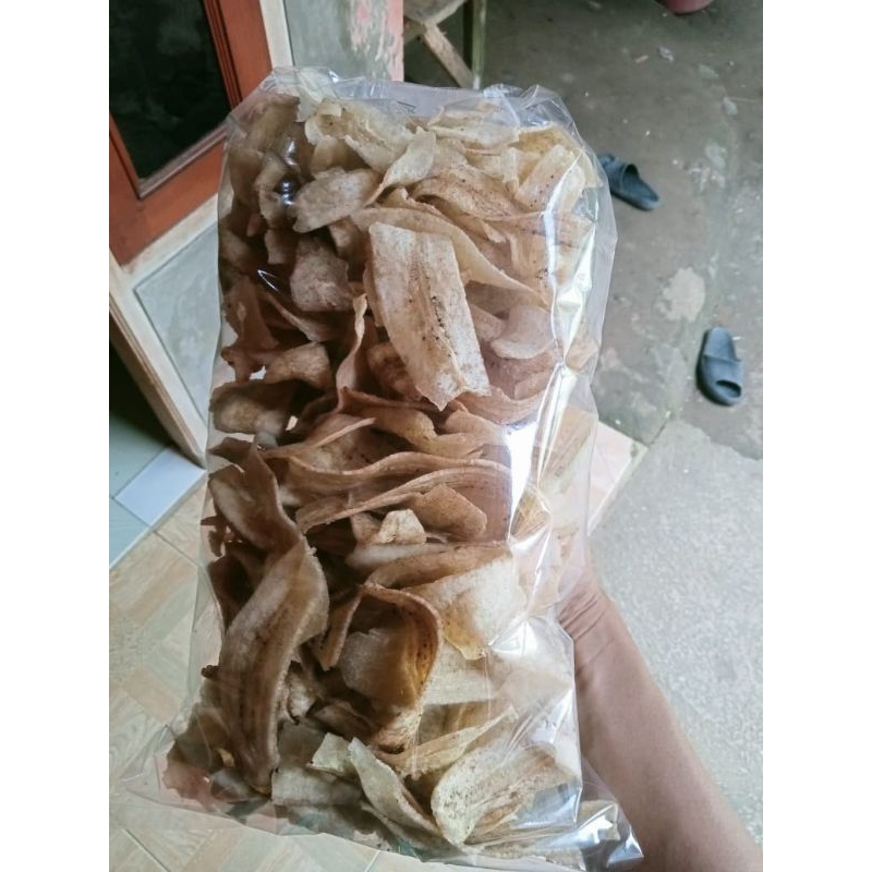 

keripik pisang nangka dan kepok sieceu 1 kg