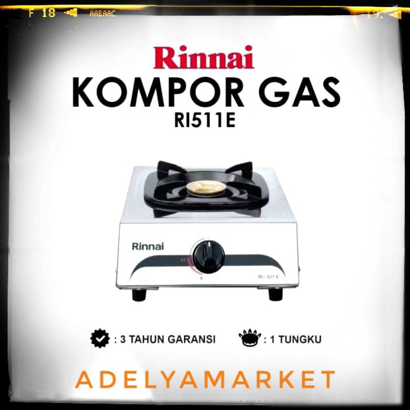 Instan - kompor 1 tungku Rinnai