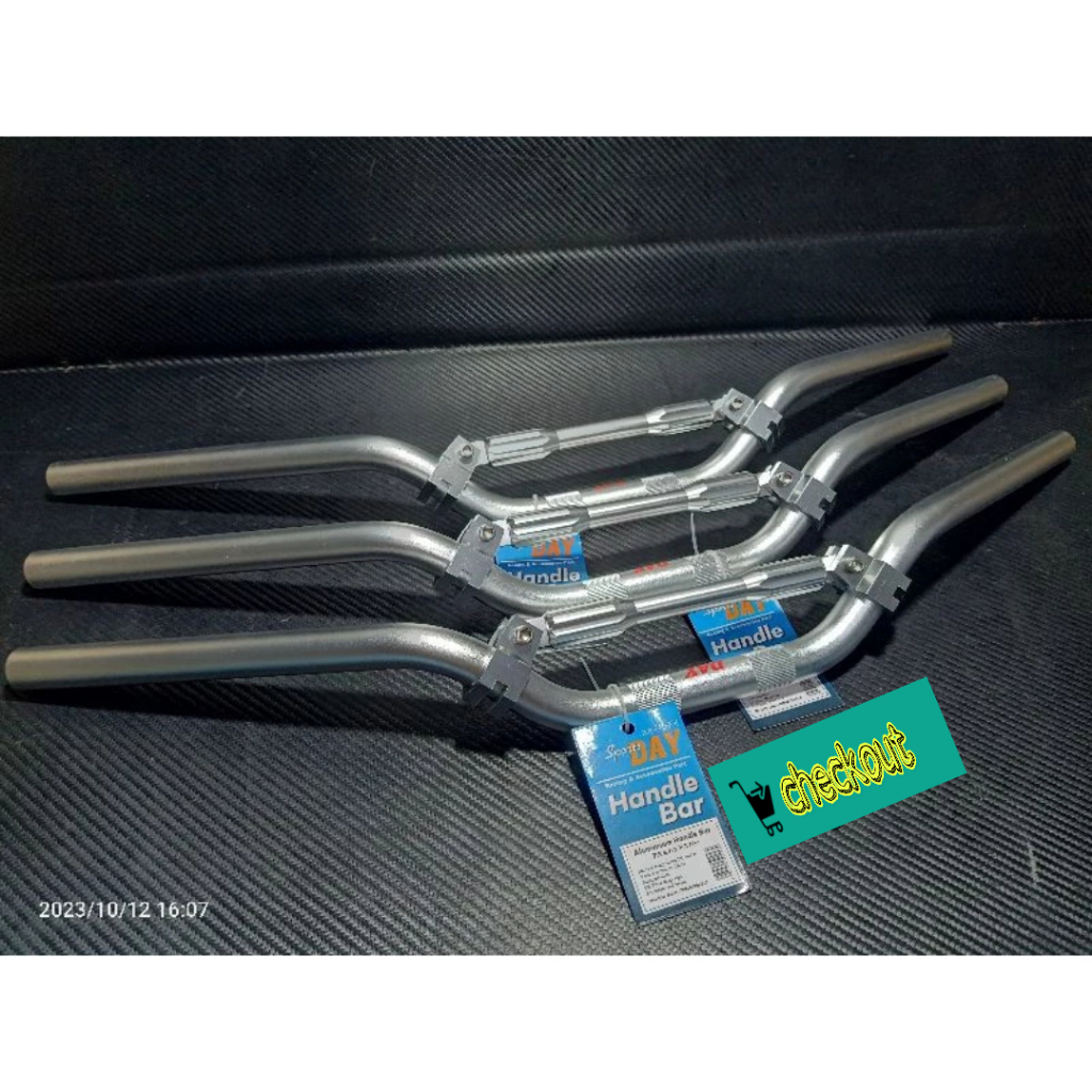 STANG STIR DAY LOW STABILIZER BIG /STABILIZER KECIL STANG SILVER HITAM STANG DAY TIPE LOW SILVER